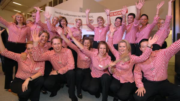 Hostessen-Team im Einsatz beim Event